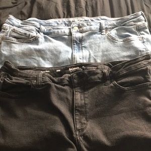 Sonoma Jean Shorts lot of 2 size 20W